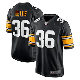 mens nike jerome bettis black pittsburgh steelers retired p